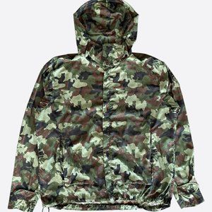 Louis Vuitton Green Camouflage Monogram Windbreaker
